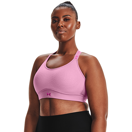 Bras Under Armour W Infinity Mid Bra Pink/ Planet Pink/ Meteor