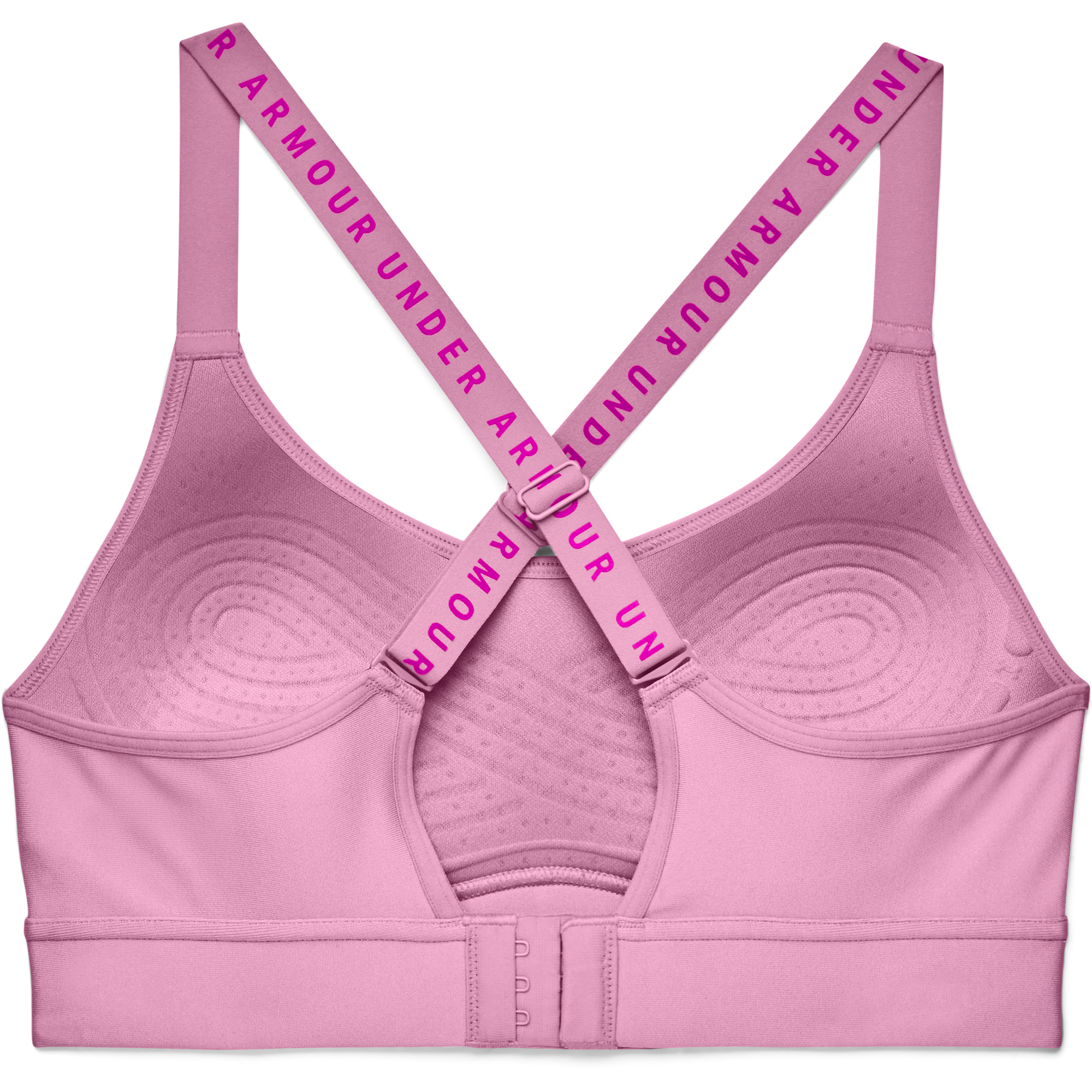 Under Armour Women's Armour® Mid Sports Bra Meteor Pink / Polaris Purple /  Planet Pink