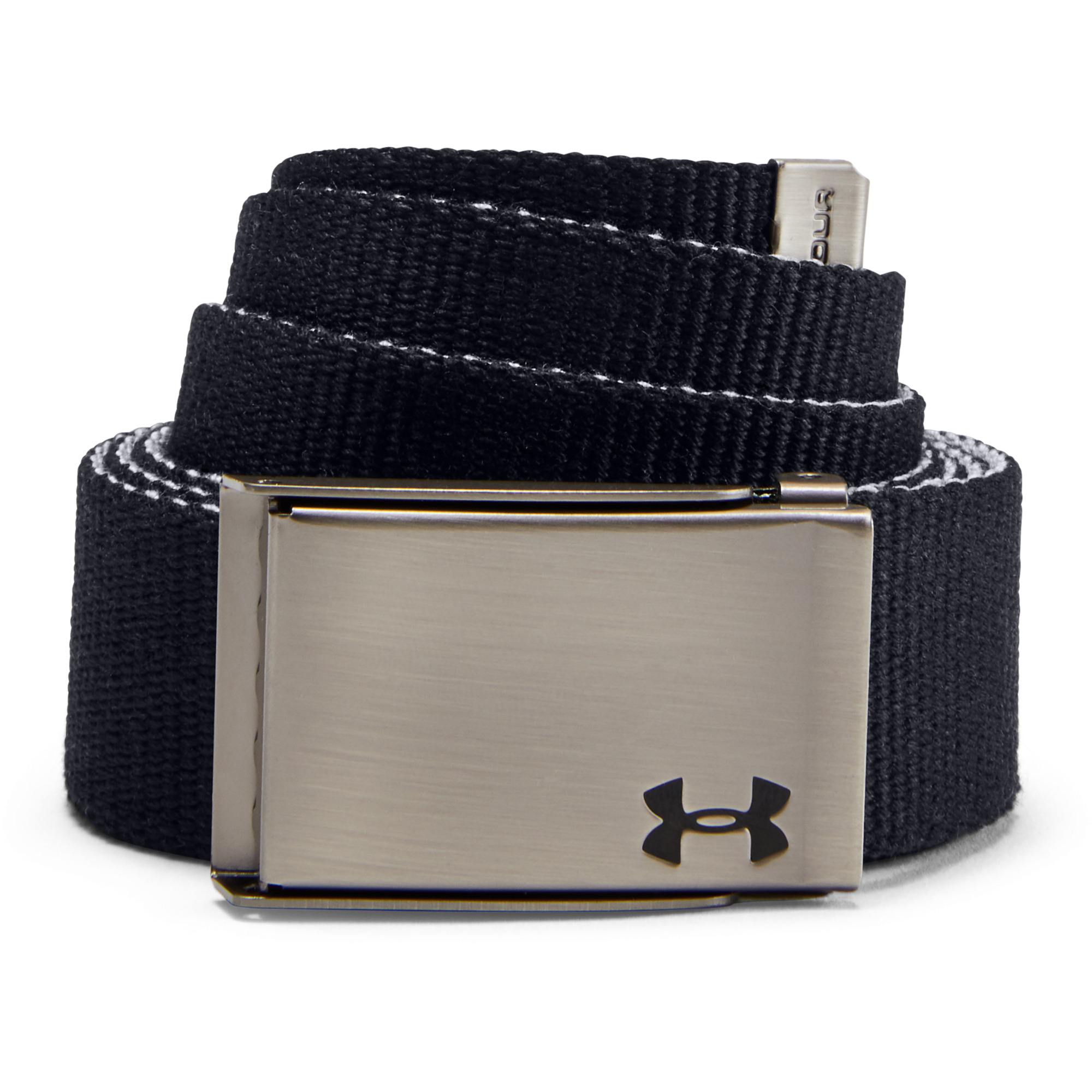Cinturones Under Armour W Reversible Webbing Belt Black/ Mod Gray/ Silver