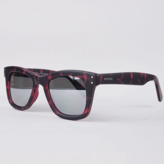 New KOMONO Allen Matte Beetroot Tortoise Sunglasses Buy Montblanc Sunglasses 0254S 007 53 | GEM OPTICIANS – GEM  main image 3