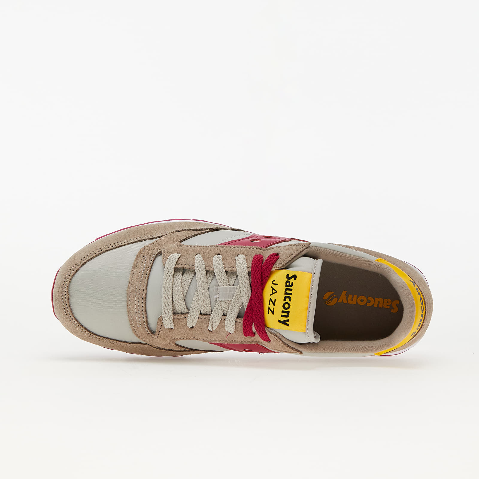 Naisten kengät Saucony Jazz Original Khaki/ Red