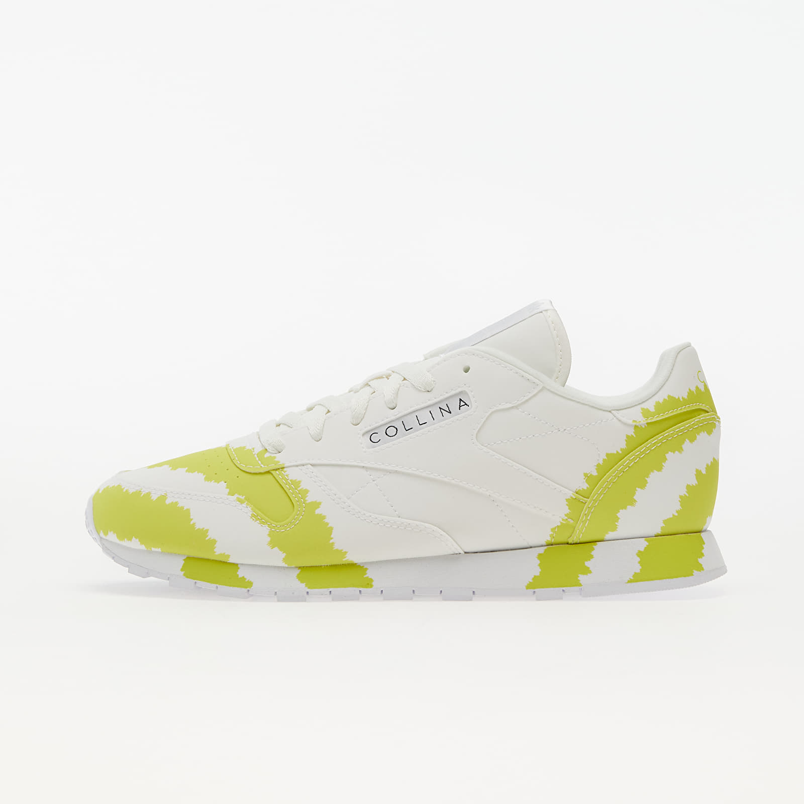 Dámske topánky a tenisky Reebok x Collina Strada Classic Leather Ftw White/ Digital Blue/ Active Yellow