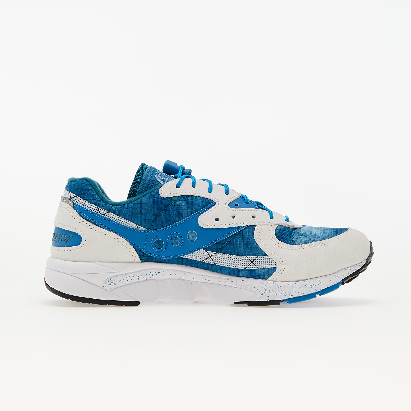 Men s shoes Saucony Aya White Blue Tie Dye Footshop