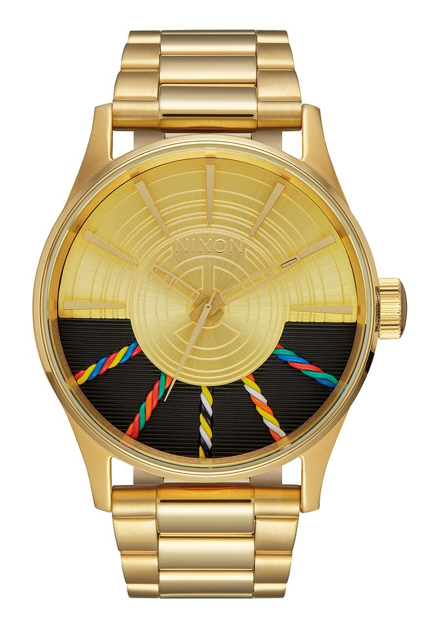 Armbanduhren Nixon SENTRY SS SW C-3PO GOLD