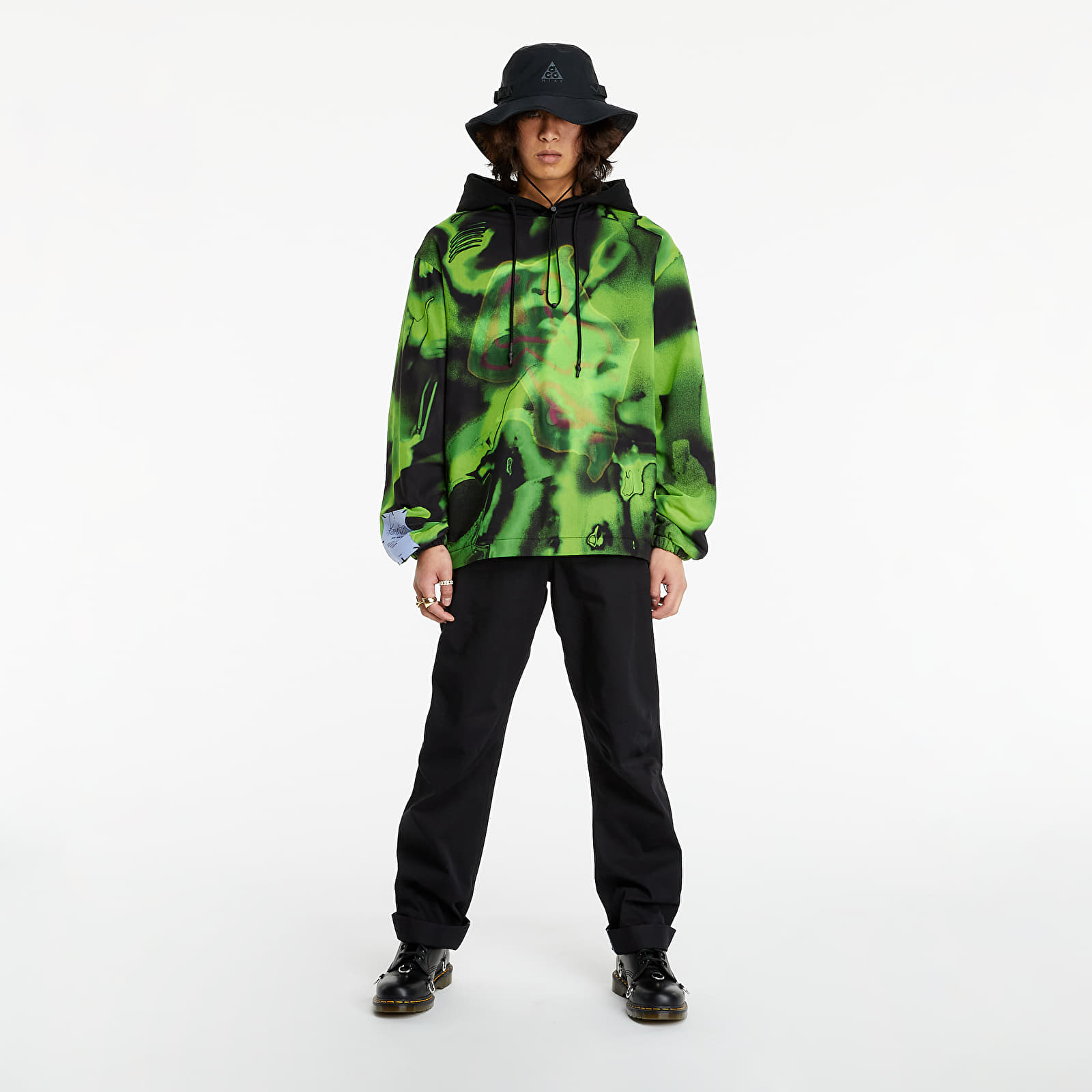 Hoodies and sweatshirts  McQ Mesh Hoodie Slime
