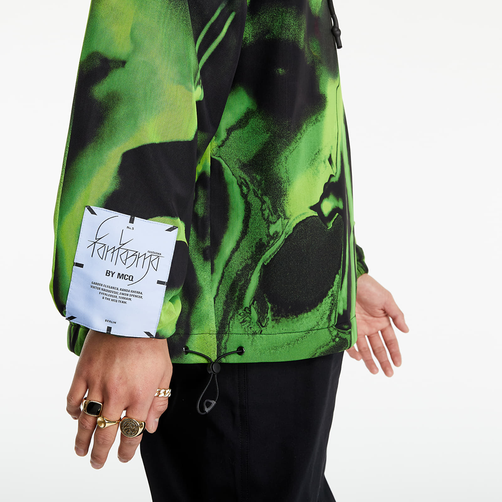 Hoodies and sweatshirts  McQ Mesh Hoodie Slime