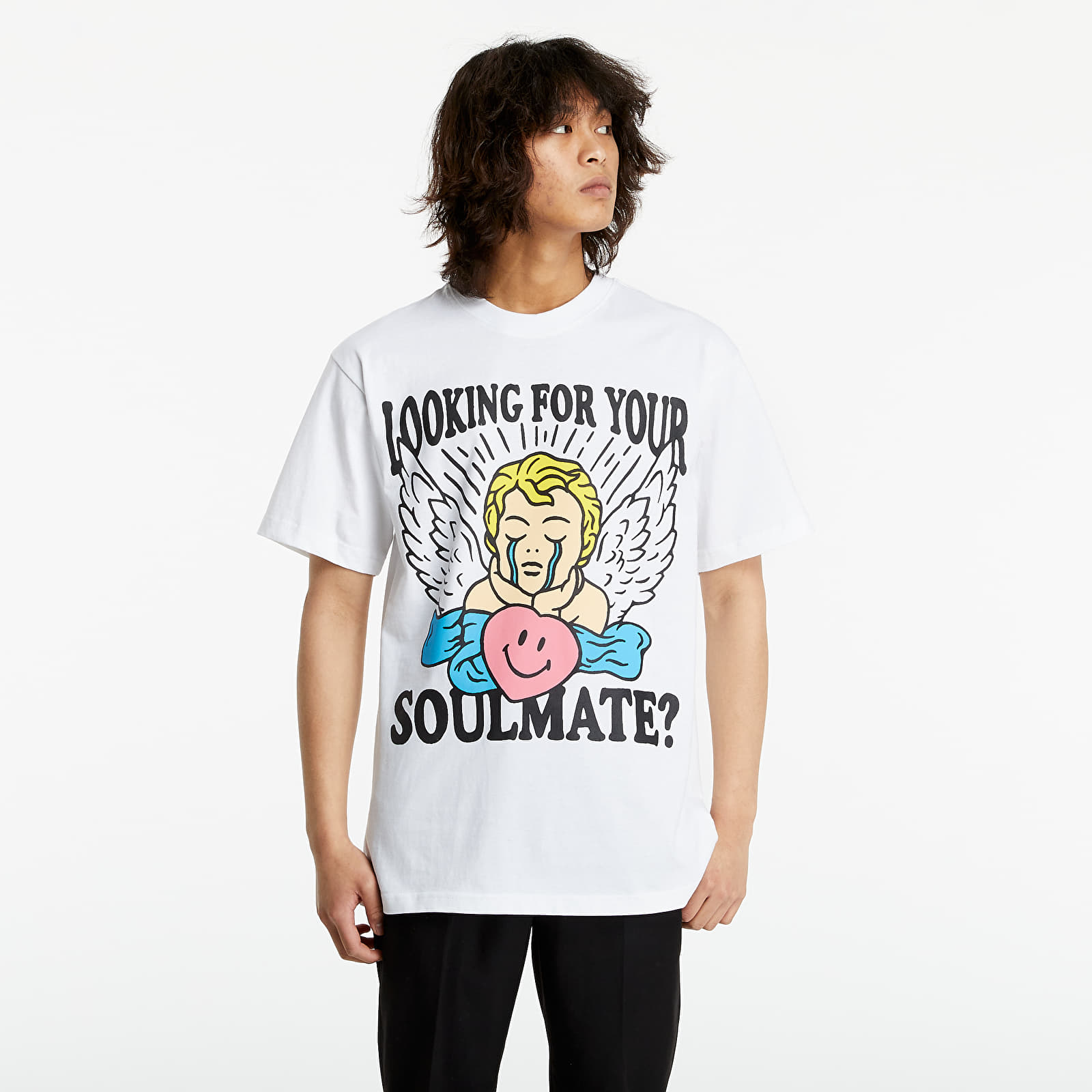 T-shirts Chinatown Market Smiley Fortune Ball Soul Mate Tee White