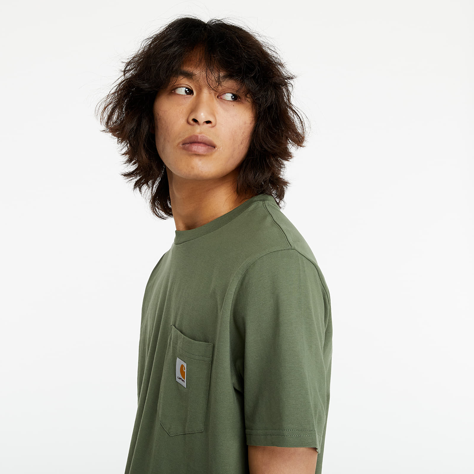Camisetas Carhartt WIP Pocket Tee Dollar Green