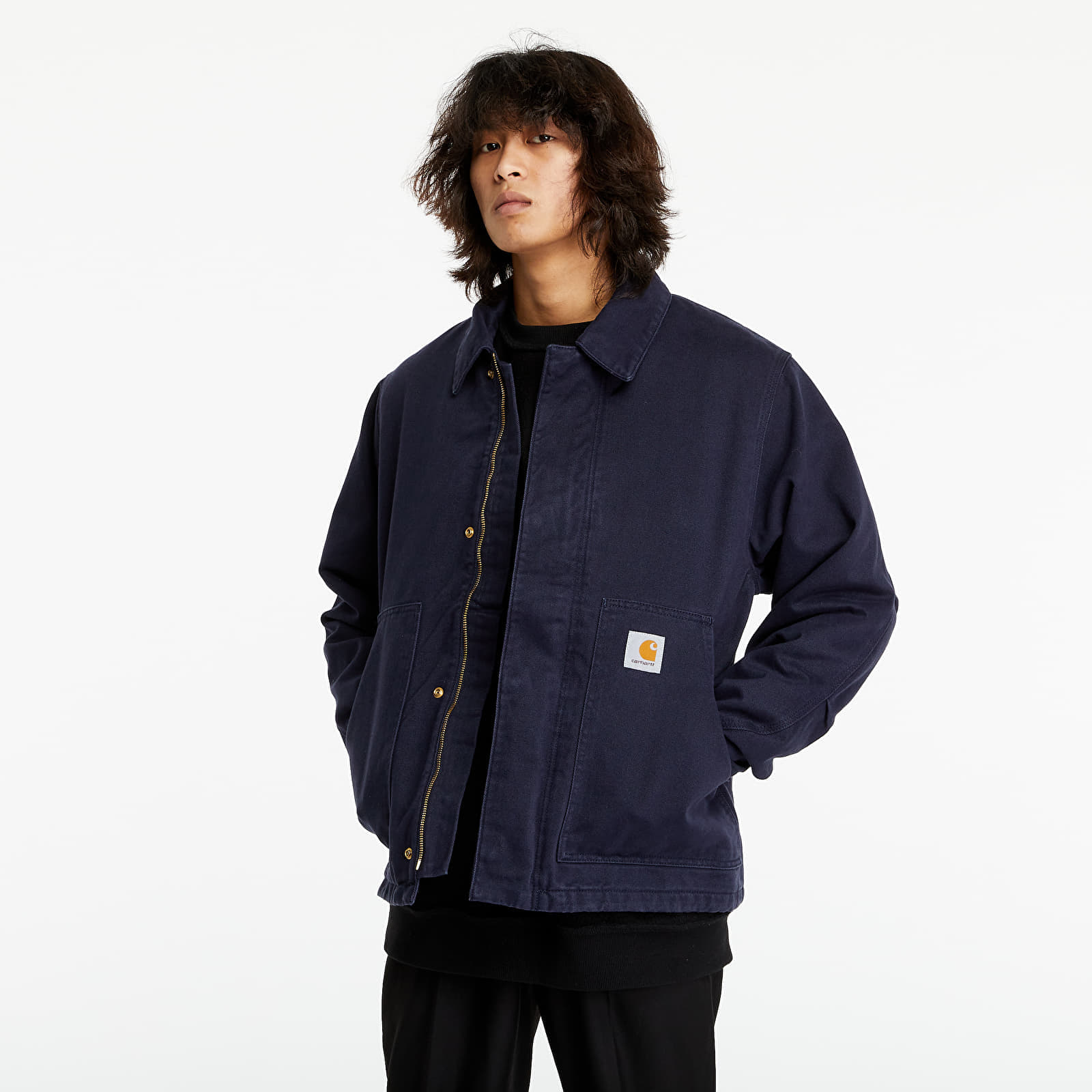 Navy store carhartt jacket