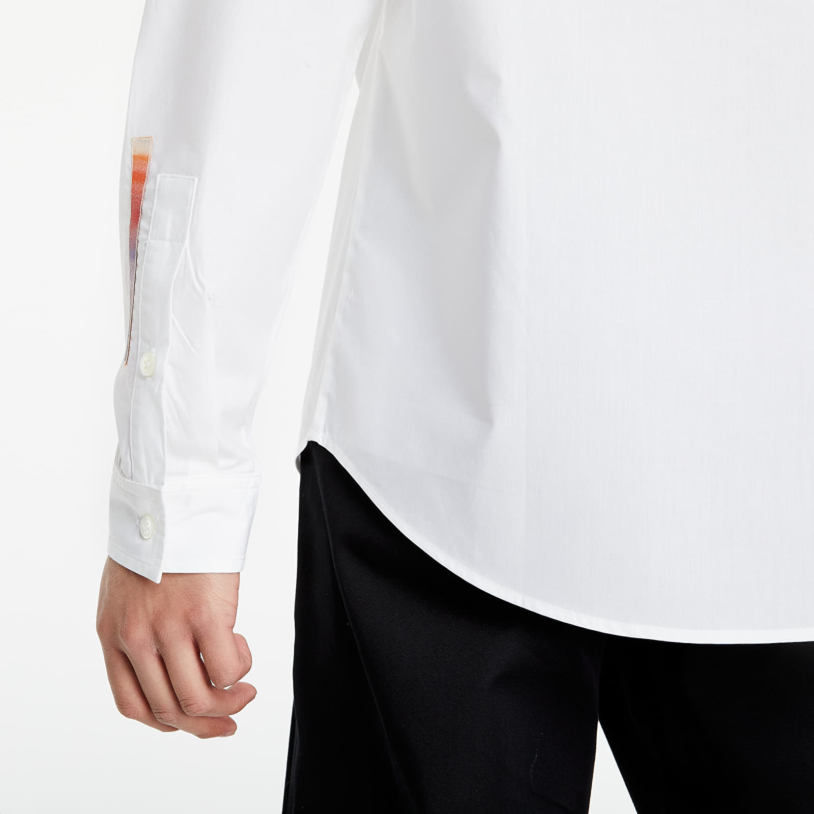 Košile McQ Multipocket Shirt White