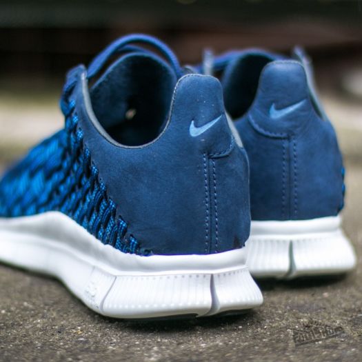 Nike Free Inneva Woven Fountain Blue Summit White Mid Navy