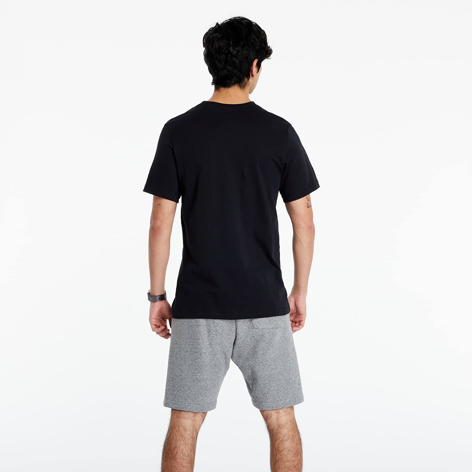 Tričká Nike Sportswear Tee Icon Swoosh Black/ White