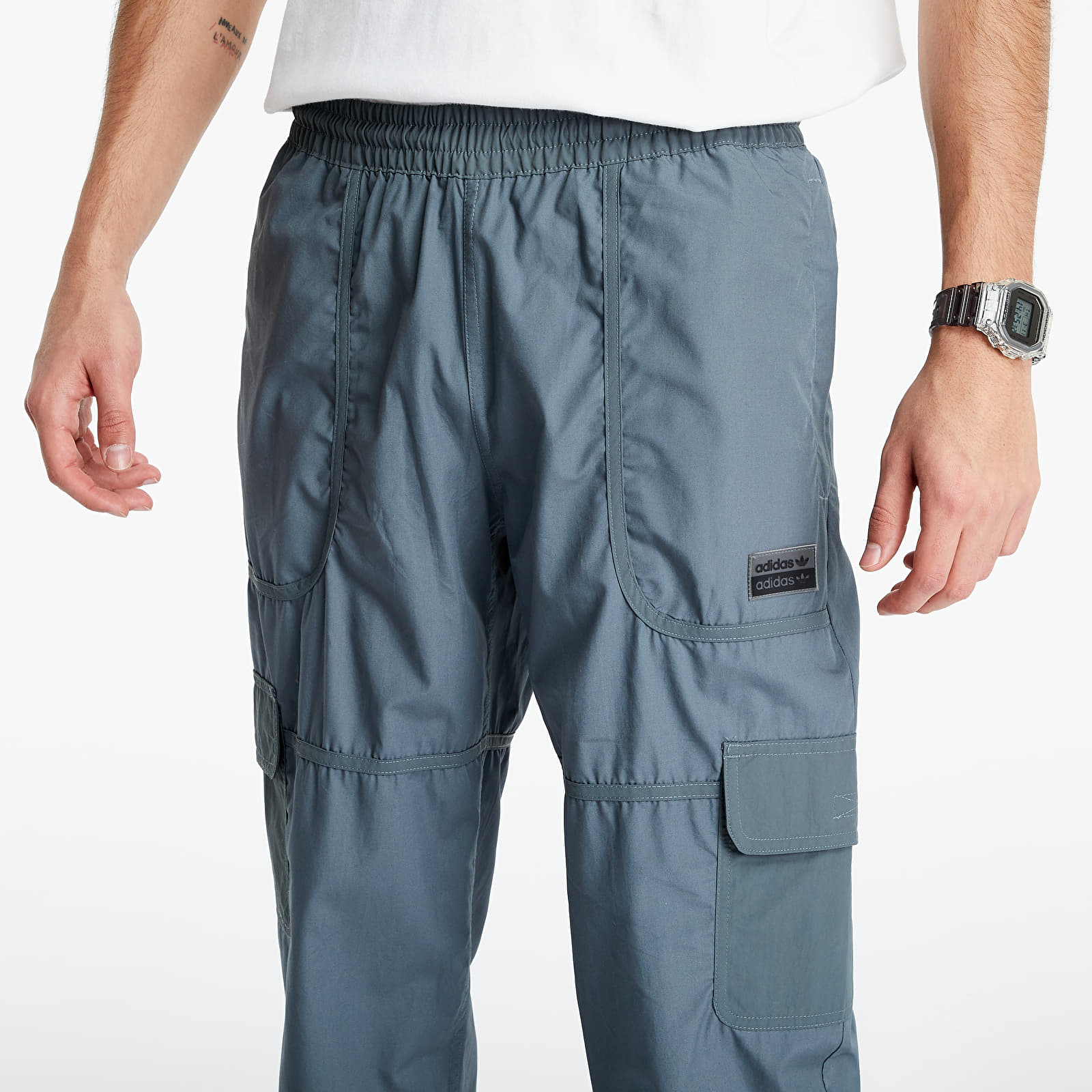 Džínsy a nohavice adidas Fashion R.Y.V. Track Pants Blue Oxide