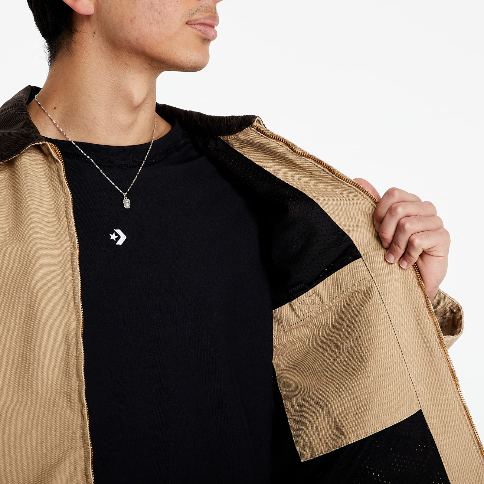 Chaquetas Carhartt WIP Detroit Jacket Dusty H Brown Rinsed