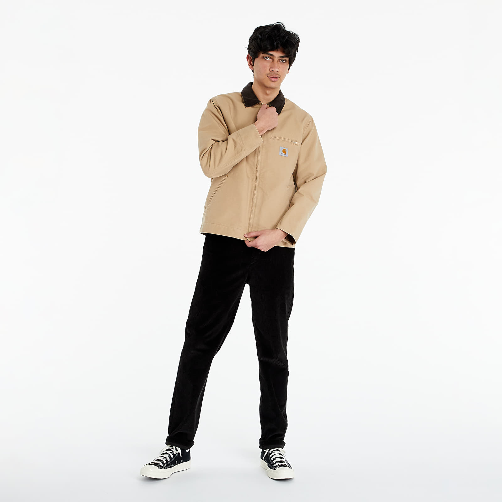 Chaquetas Carhartt WIP Detroit Jacket Dusty H Brown Rinsed