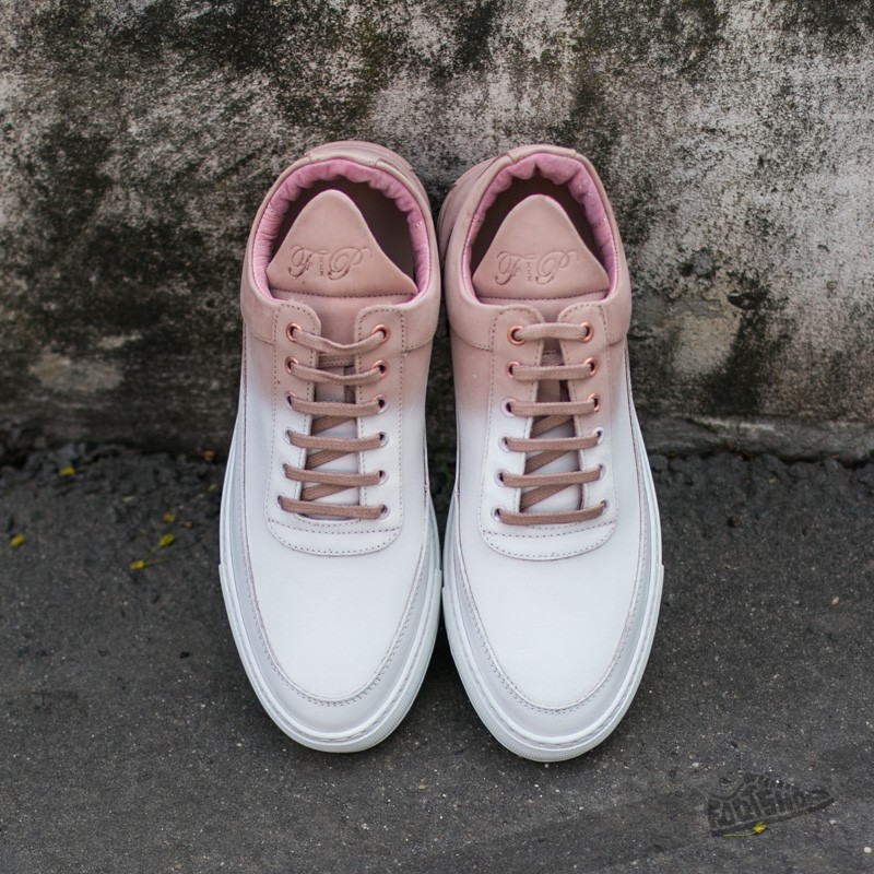 Moški čevlji Filling Pieces Low Top Degrade White/ Coral