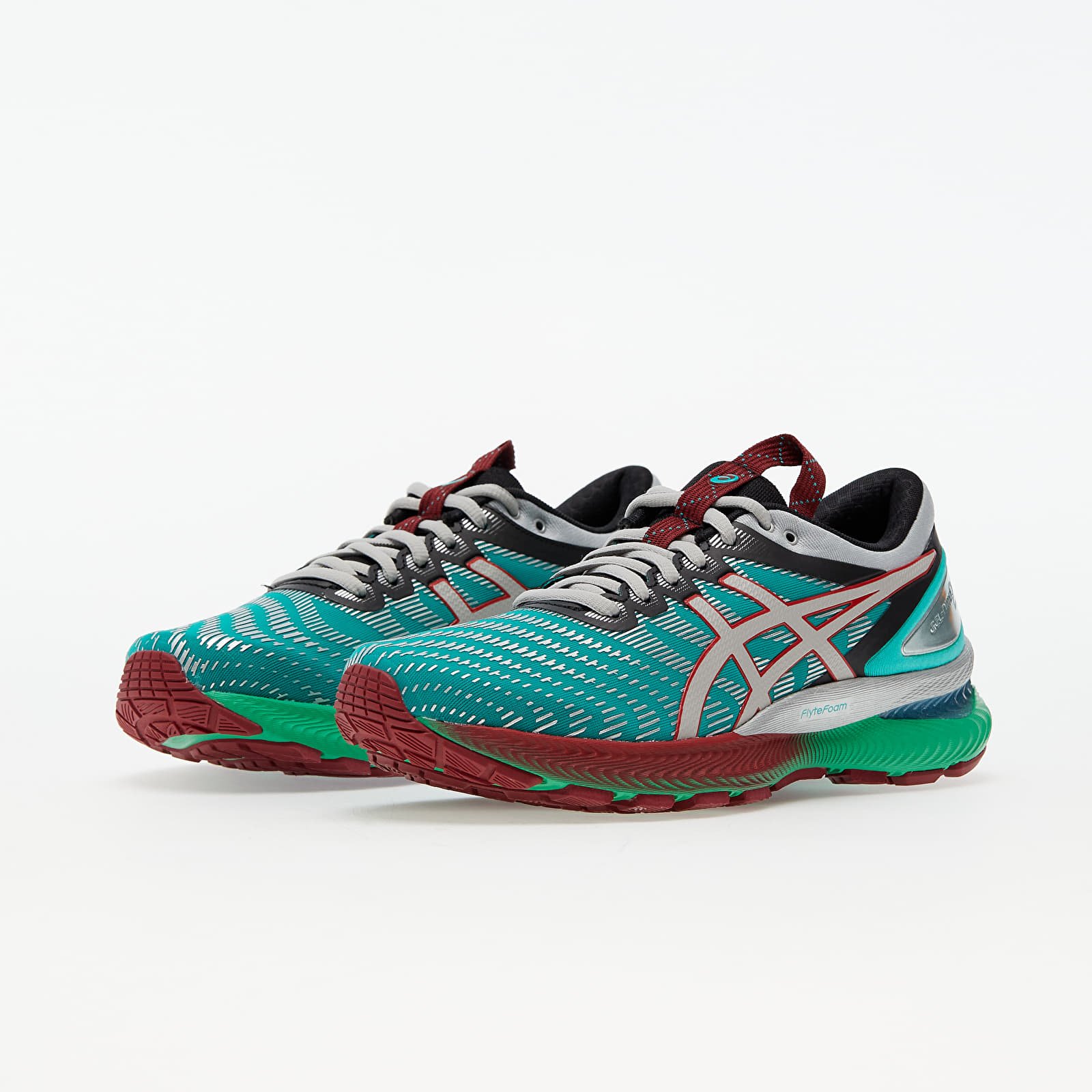 Moteriška avalynė Asics Fn1-S Gel-Nimbus 22 Baltic Jewel/ Pure Silver