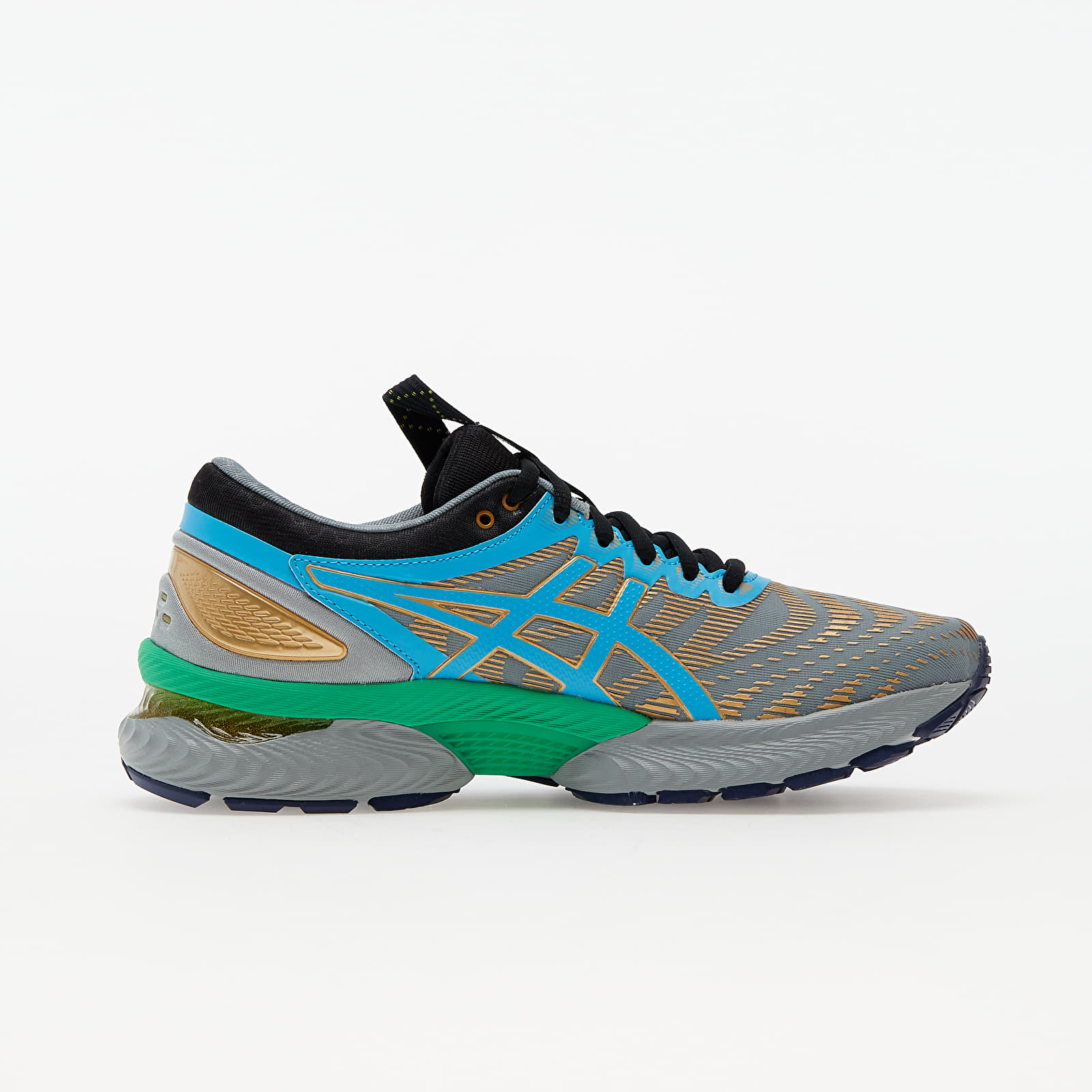 Herren Sneaker und Schuhe Asics Fn1-S Gel-Nimbus 22 Stone Grey/ Pure Gold