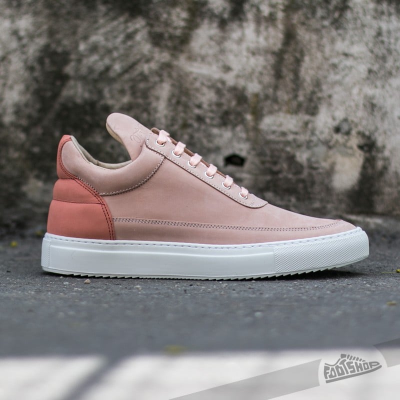 Dámské tenisky a boty Filling Pieces Low Top Two Tones Coral