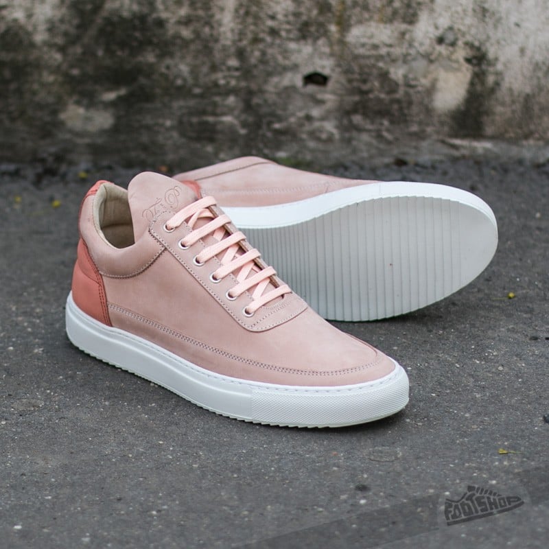 Dámské tenisky a boty Filling Pieces Low Top Two Tones Coral