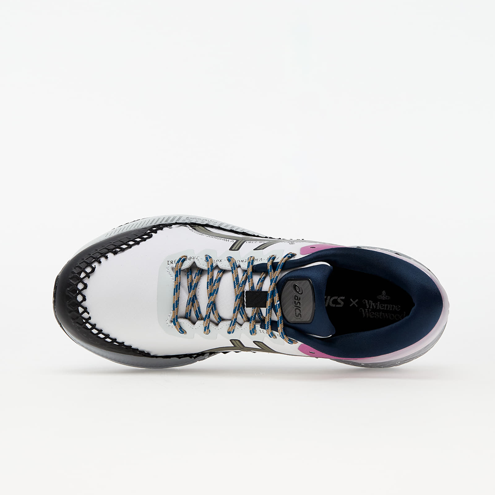 Încălțăminte și sneakerși pentru bărbați Asics x Vivienne Westwood Gel-Kayano 27 De White/ Lichen Rock