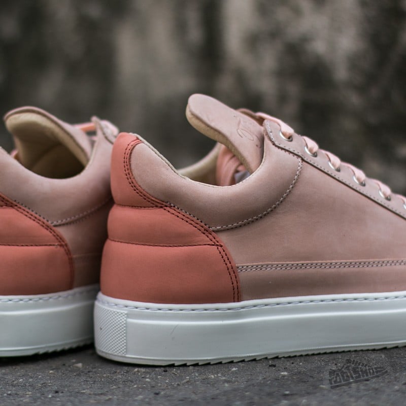 Dámské tenisky a boty Filling Pieces Low Top Two Tones Coral