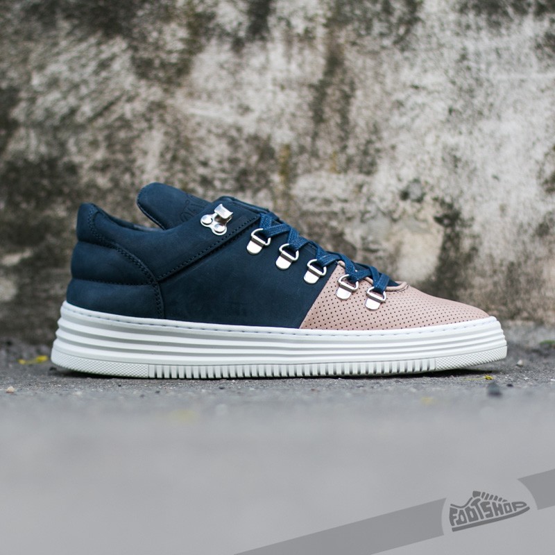 Buty męskie Filling Pieces Moutain Cut Perforated Toe Navy