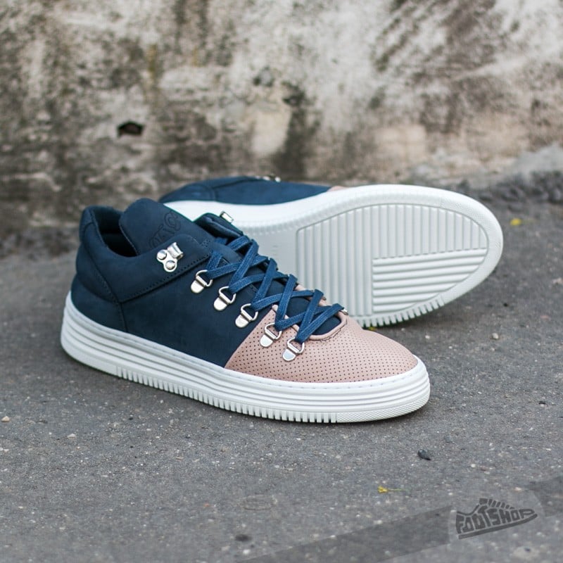 Buty męskie Filling Pieces Moutain Cut Perforated Toe Navy