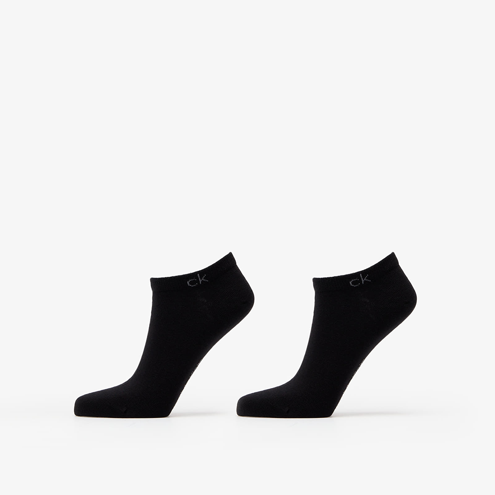 Ponožky Calvin Klein Cotton Liner Socks (2-Pack) Black