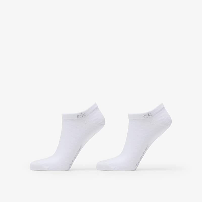 Chaussettes Calvin Klein Cotton Rich Socks (2-Pack) White