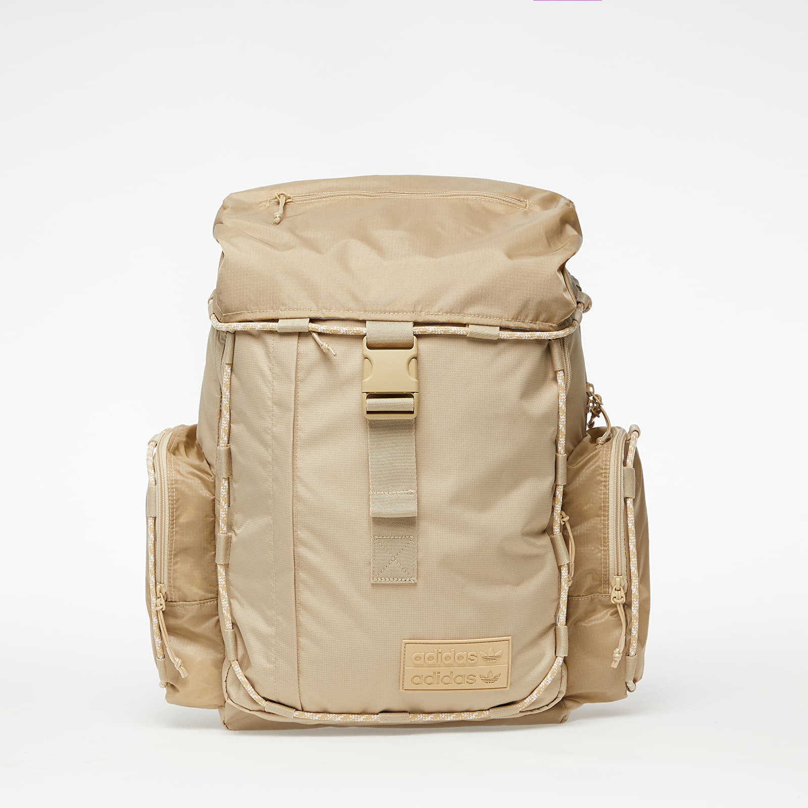 Bags backpacks adidas R.Y.V. Toploader Backpack Savannah White Black Footshop