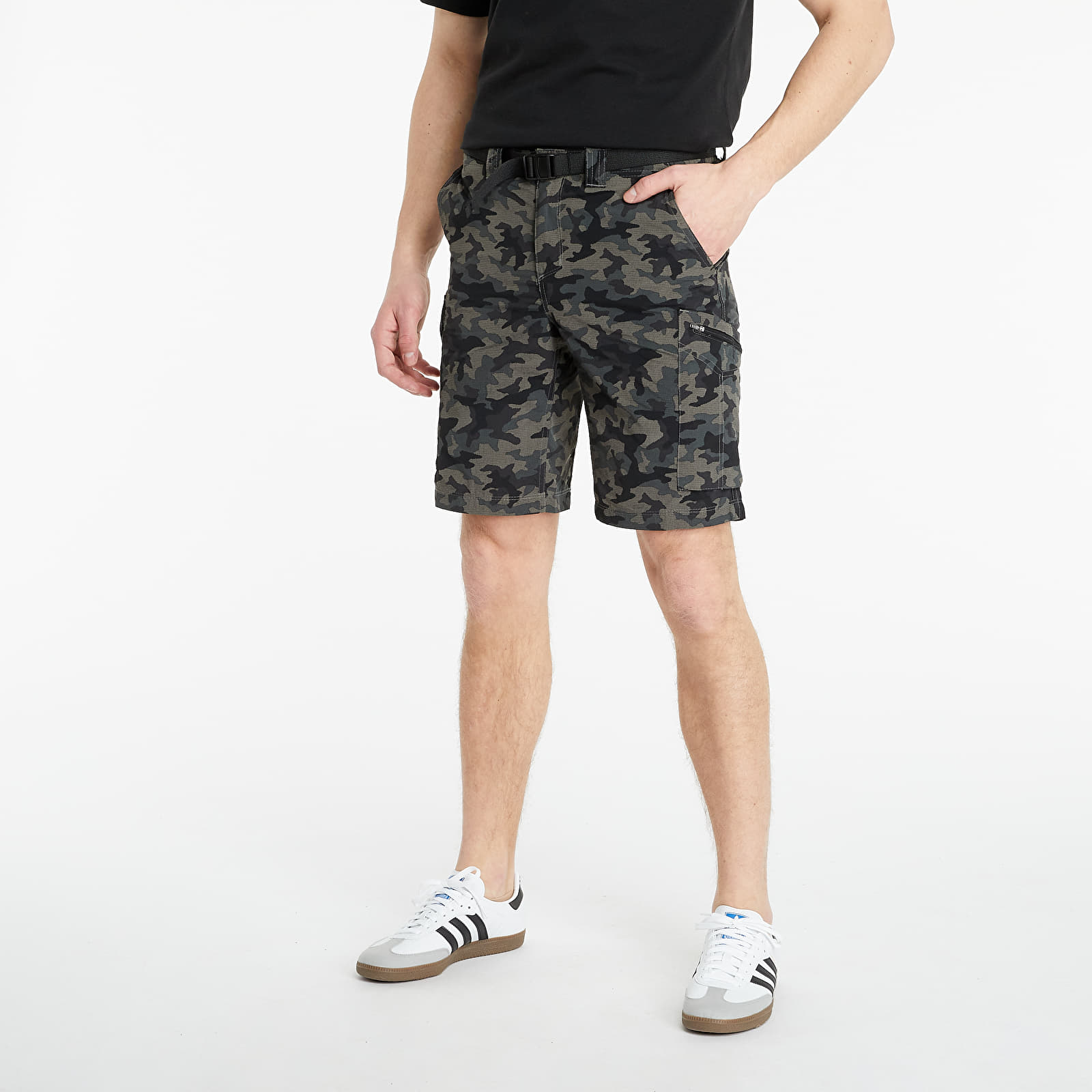 Pantaloni scurți Columbia Silver Ridge™ Printed Cargo Shorts Black Camo