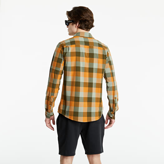 Shirts Columbia Triple Canyon LongSleeve Shirt Safari Grid Buf Footshop