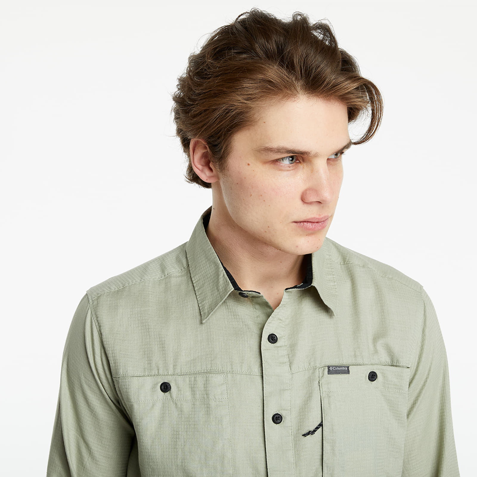 Camisas Columbia Clarkwall™ Organic Cotton Ripstop Shirt Safari