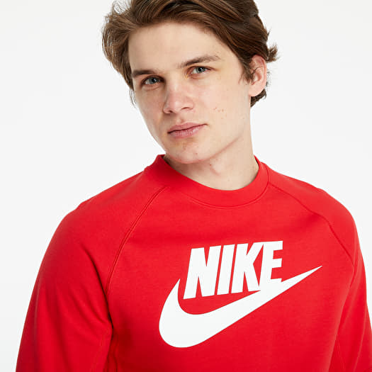crimson nike sweatshirt