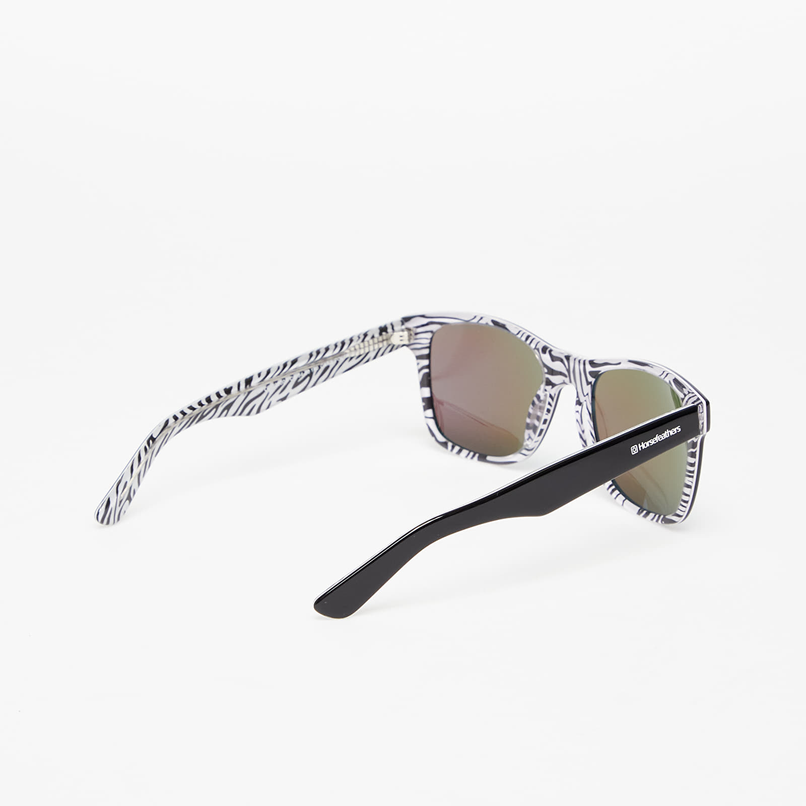  Sunglasses Horsefeathers Foster Sunglasses Zebra/mirror Green Universal 