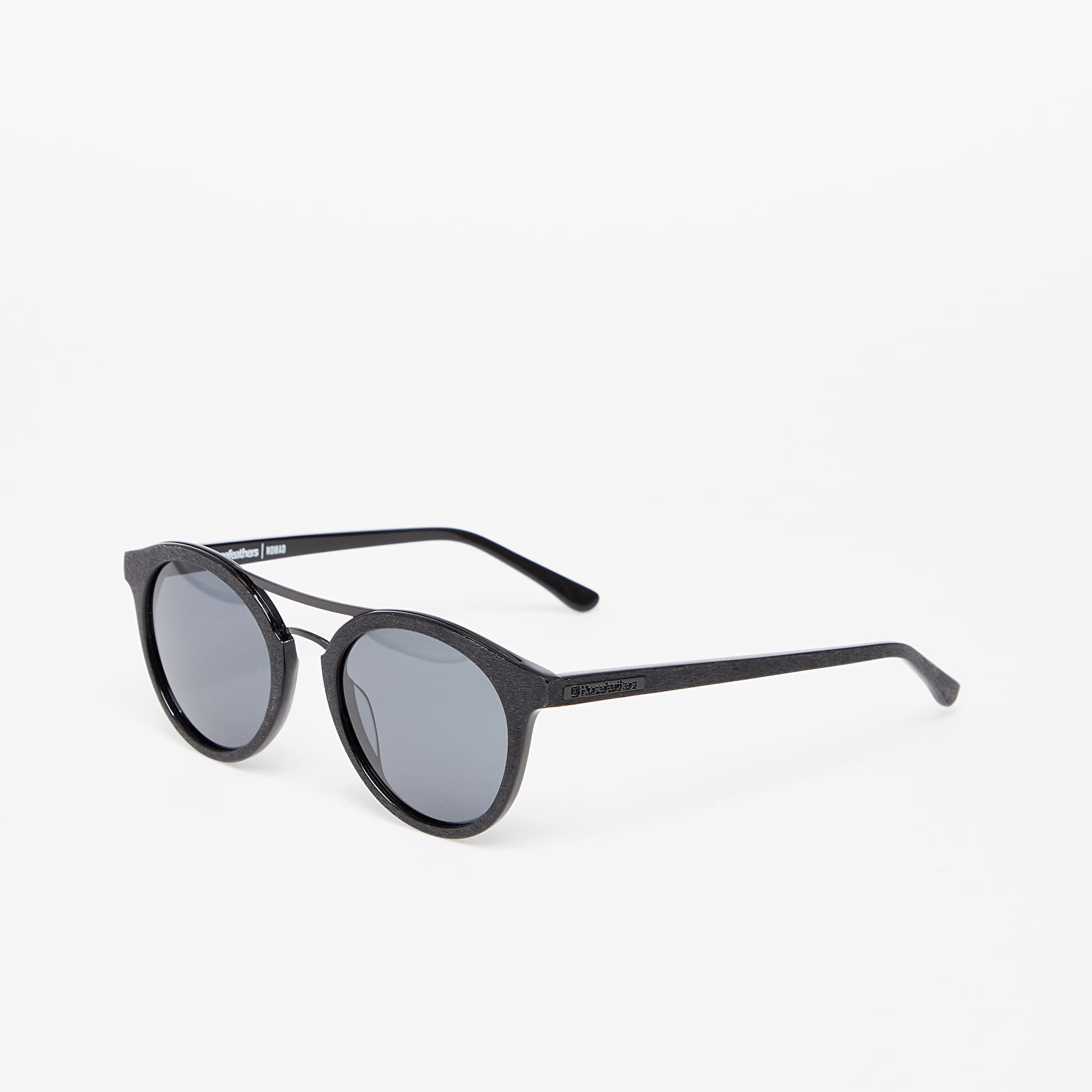 Sunglasses Horsefeathers Nomad Sunglasses  Brushed Black/Gray