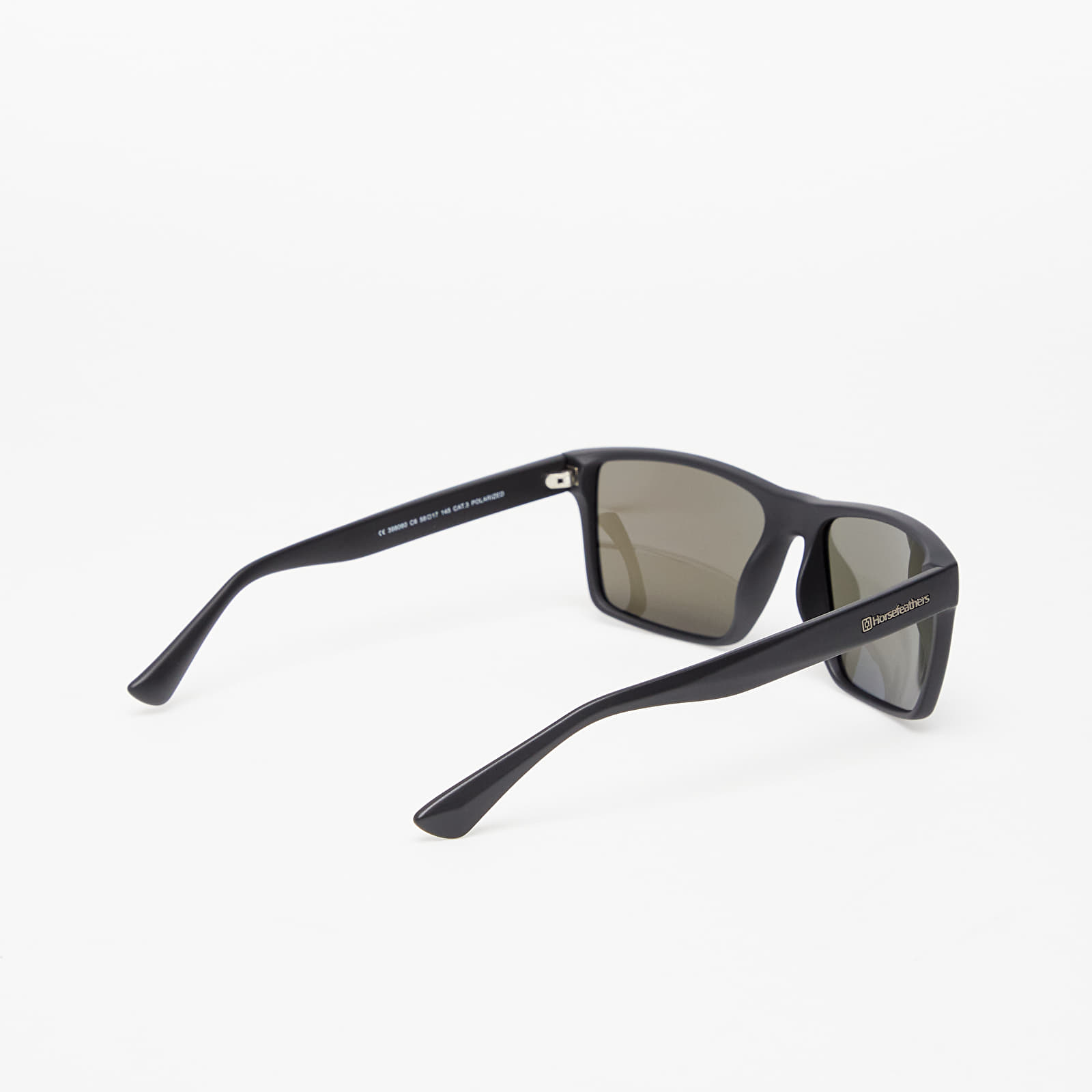 Sluneční brýle Horsefeathers Merlin Sunglasses  Matt Black/Mirror Blue