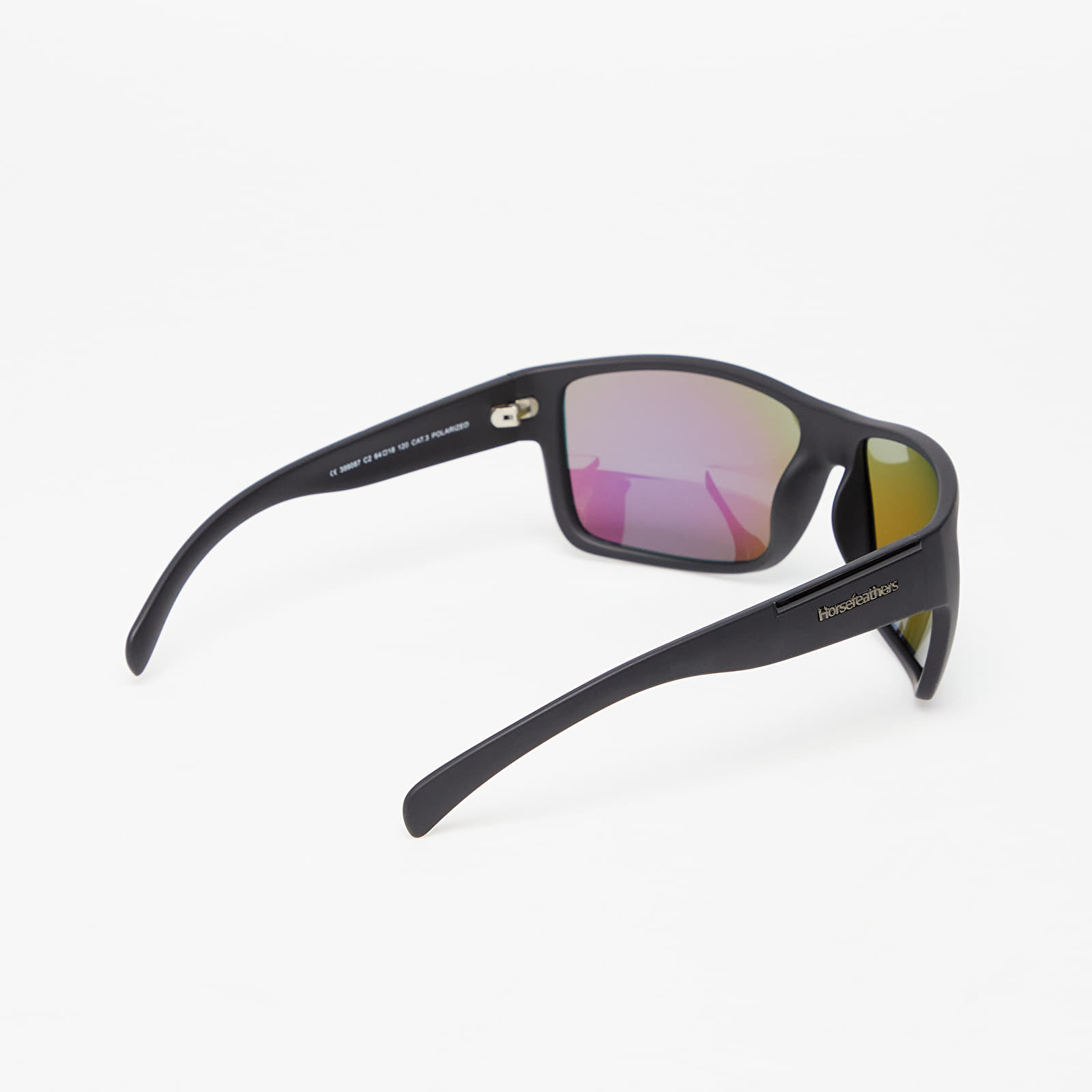 Слънчеви очила Horsefeathers Zenith Sunglasses  Matt Black/Mirror Green