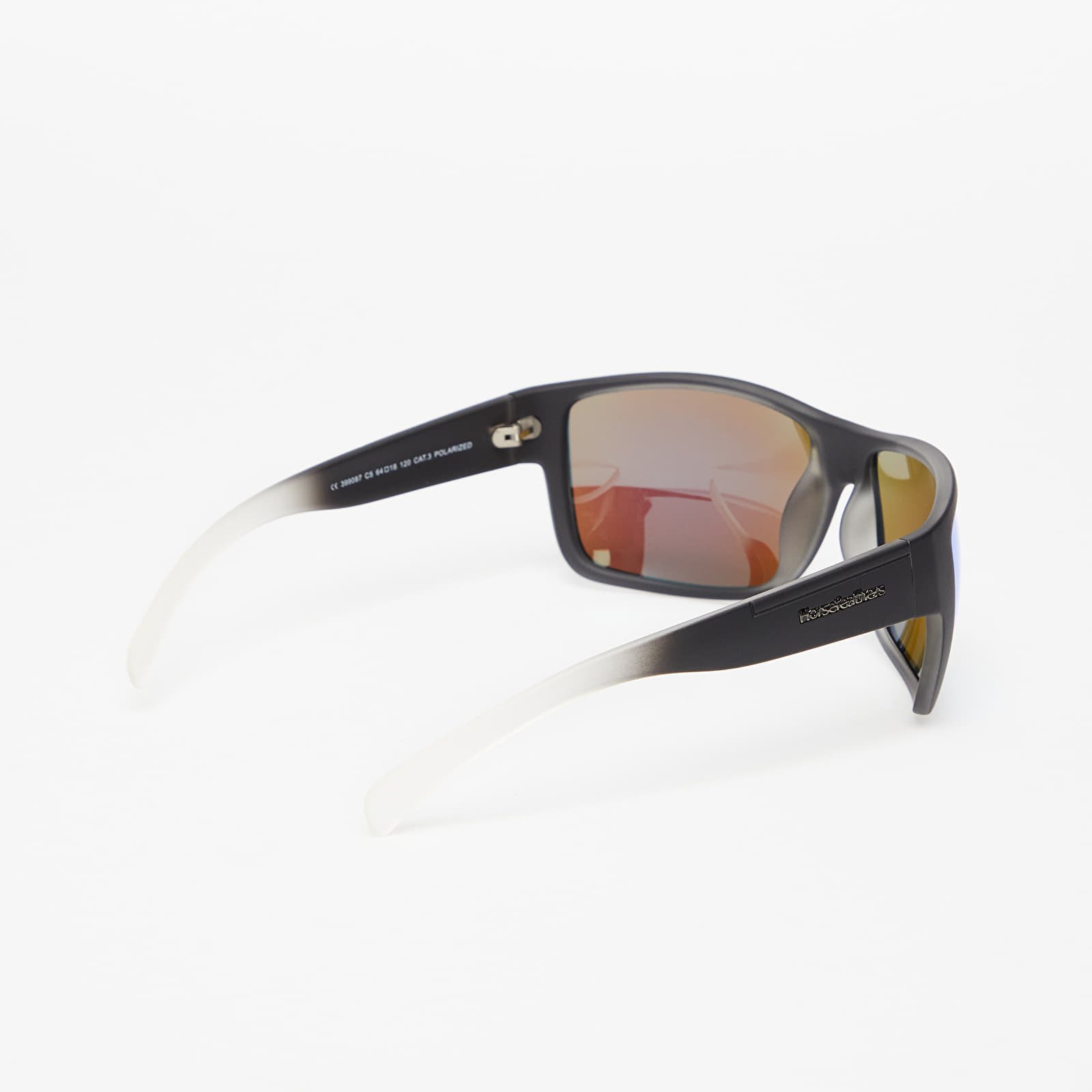 Sunglasses Horsefeathers Zenith Sunglasses  Matt Black Fade Out/Mirror Blue