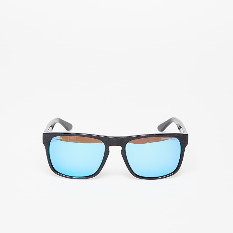 Lunettes de soleil Horsefeathers Keaton Sunglasses  Brushed Black/Mirror Blue