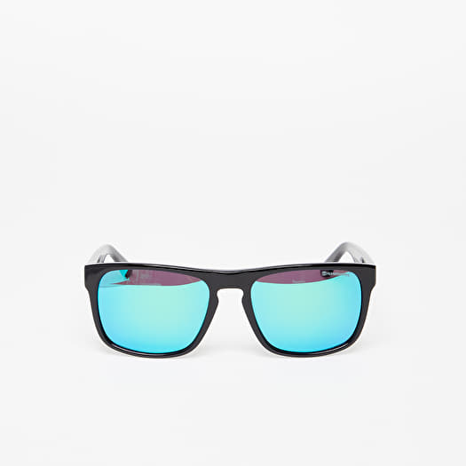 Sunglasses Horsefeathers Keaton Sunglasses  Gloss Black/Mirror Green