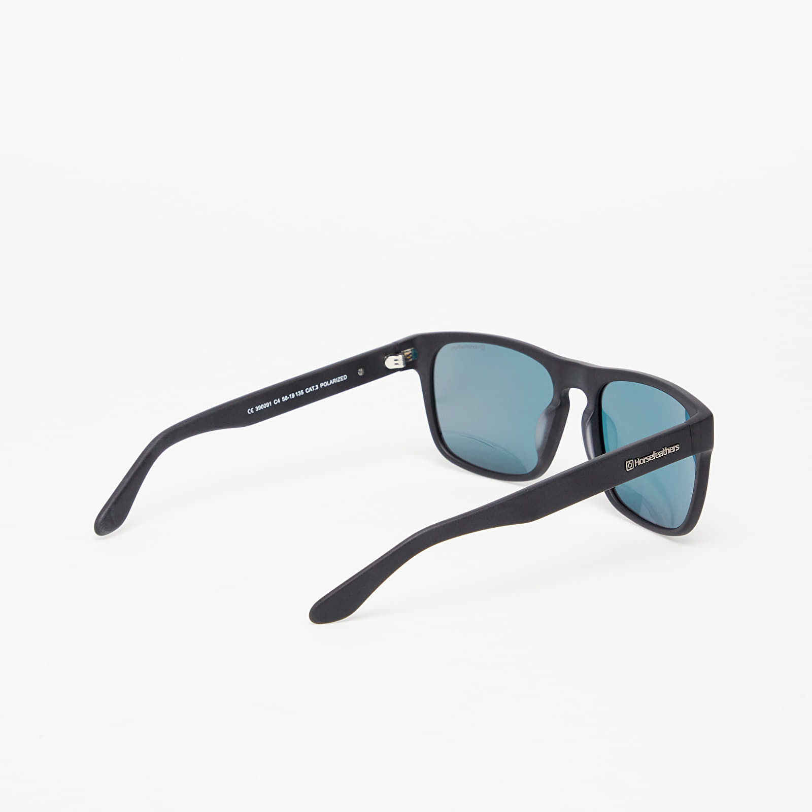 Napszemüvegek Horsefeathers Keaton Sunglasses  Matt Black/Mirror Red
