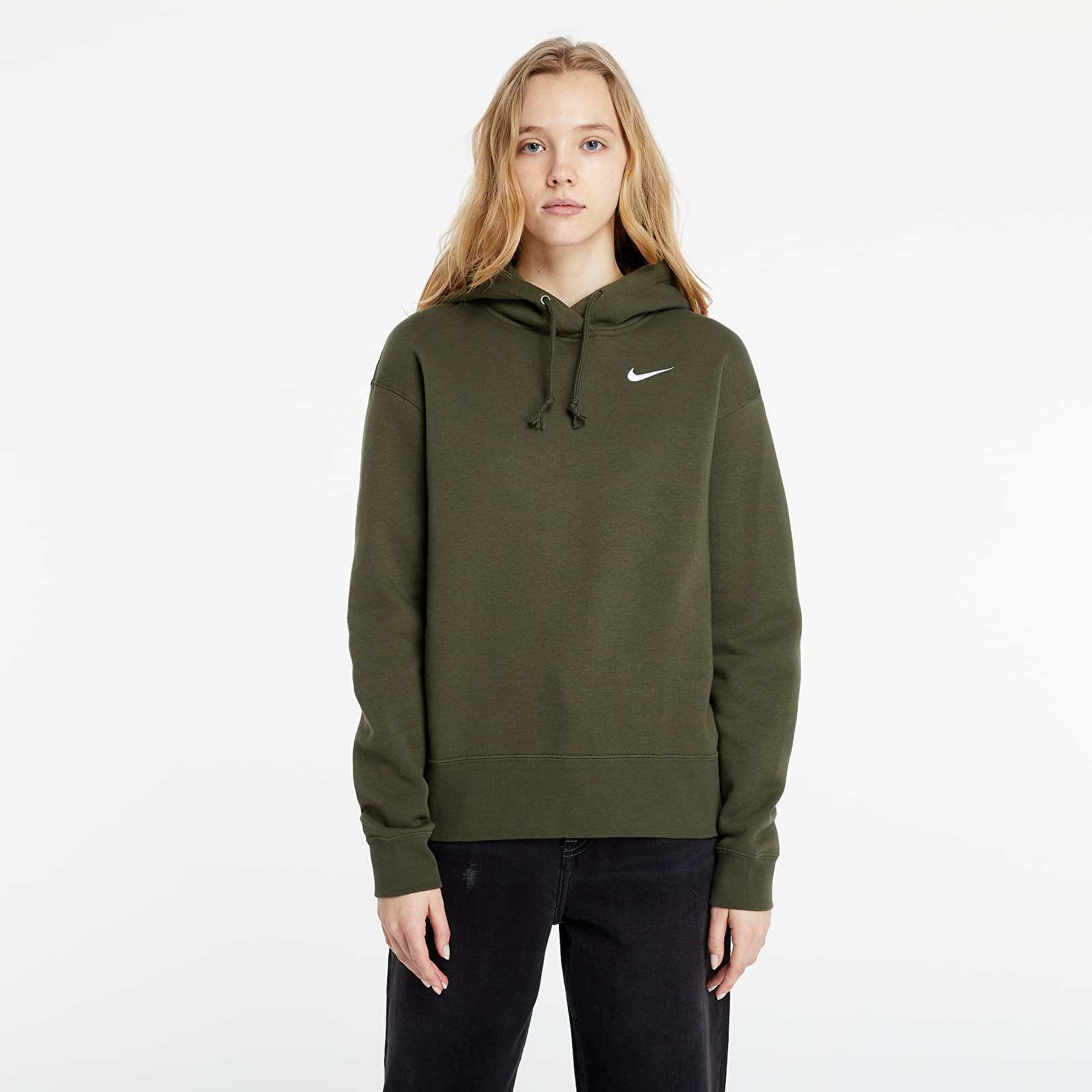Womens olive new arrivals green nike hoodie