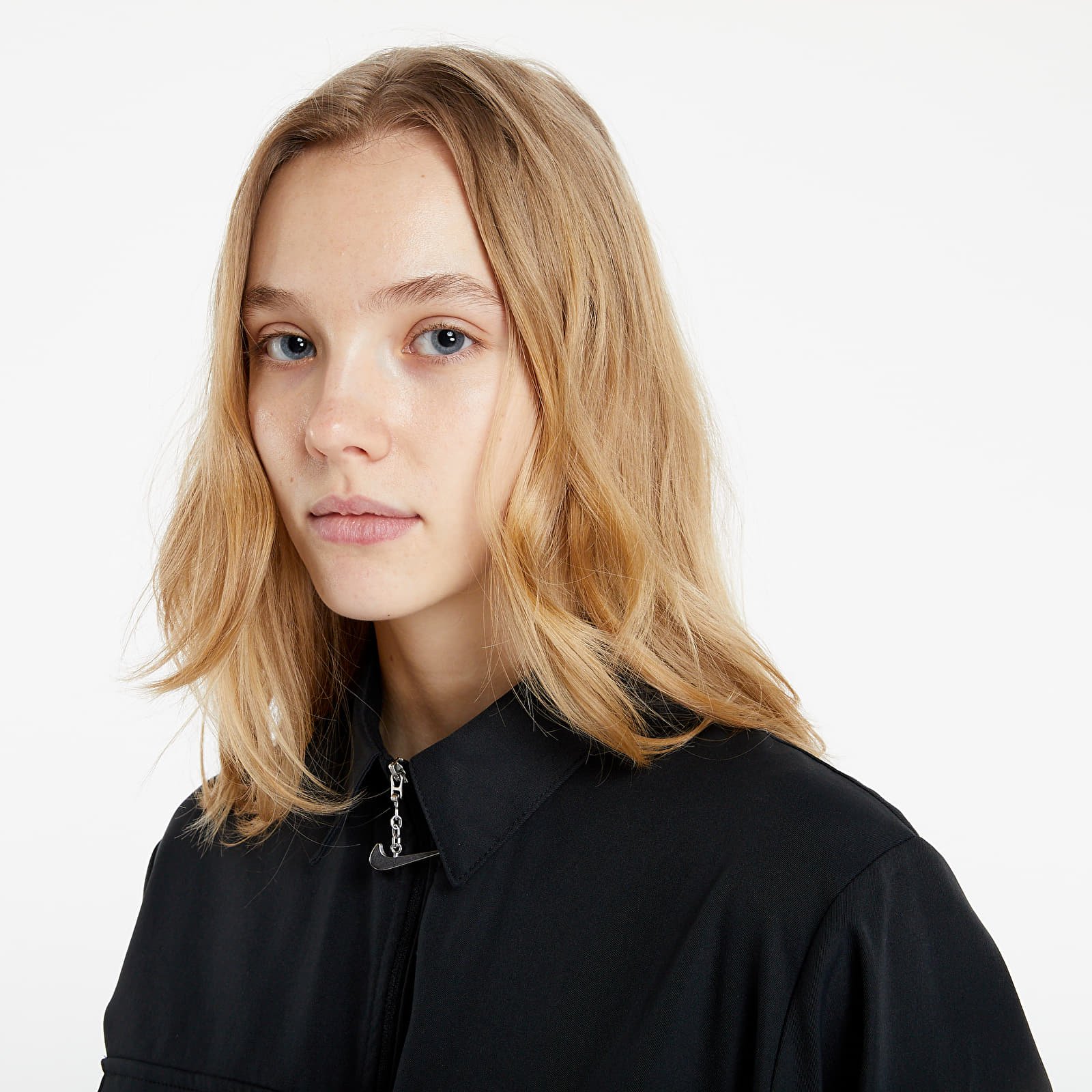 Sweatjacken und Sweatshirts Nike Sportswear Swoosh Utility Jumpsuit Black/ White