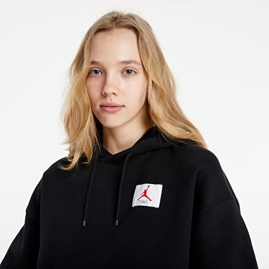 jordan w flight fleece po gfx black