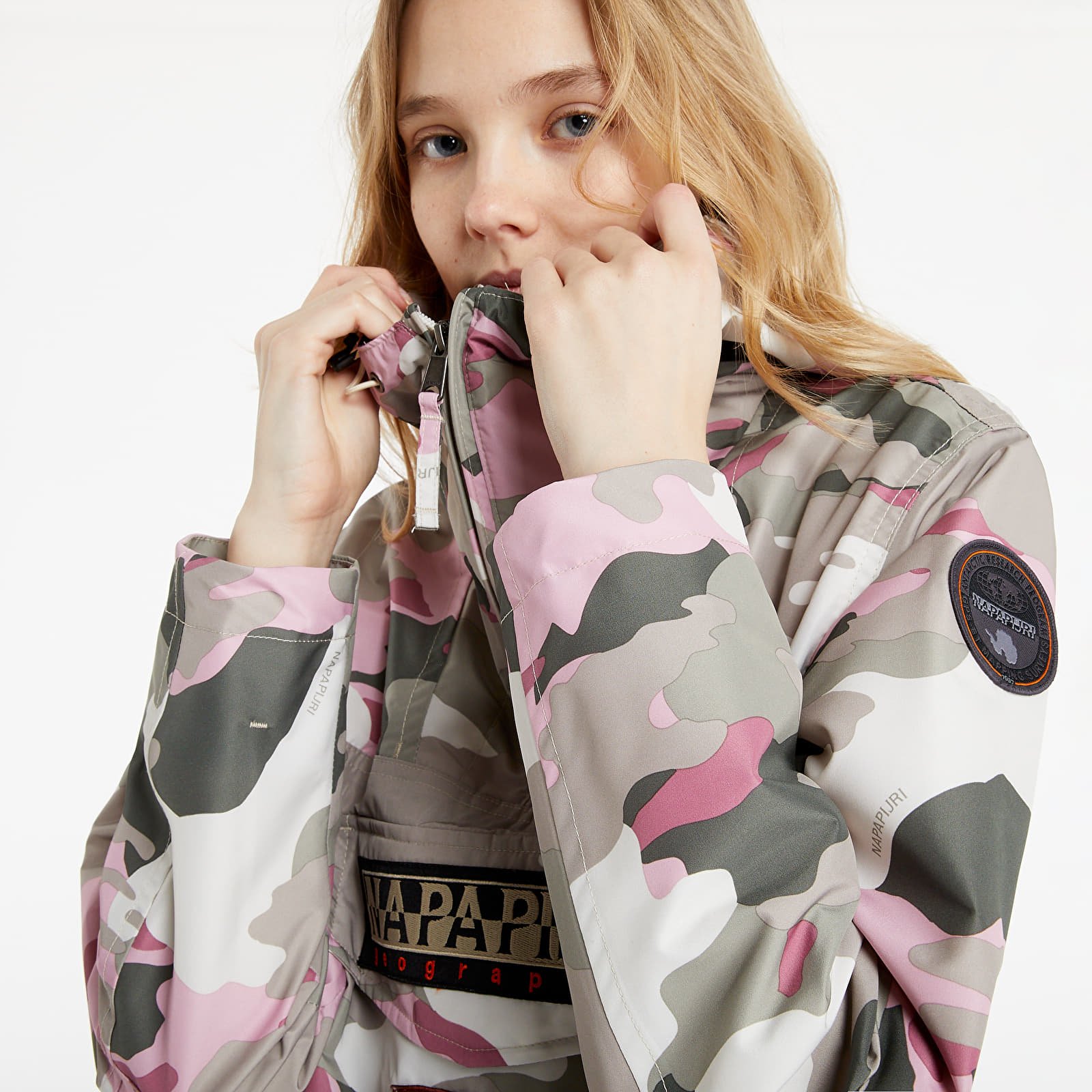 Napapijri camo jacket store