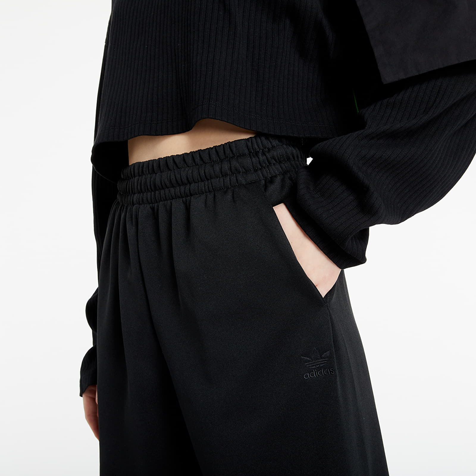 Spodnie adidas Adicolor 3D Trefoil Track Pants Black