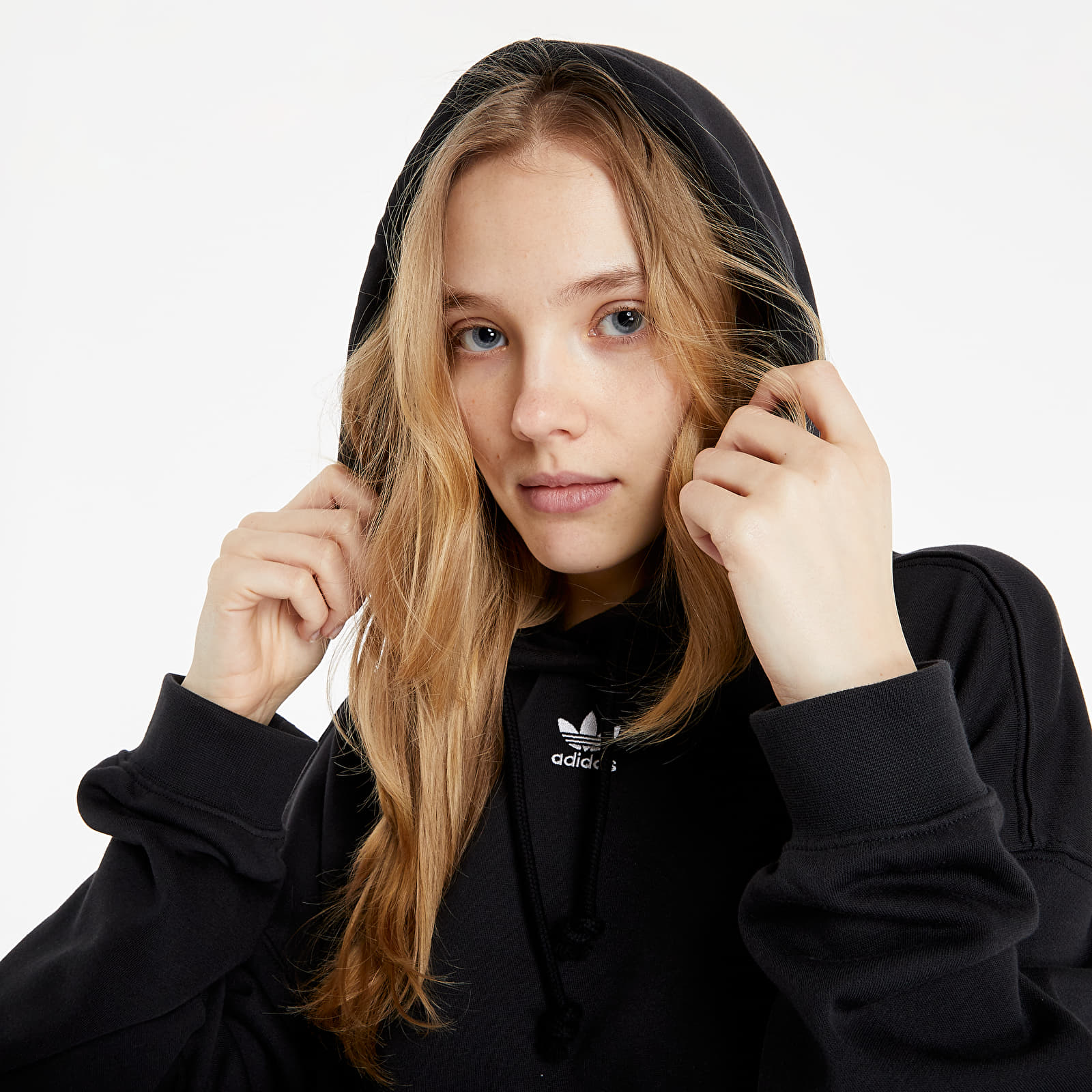 Hoodies and sweatshirts adidas Loungewear Adicolor Essentials Hoodie Black