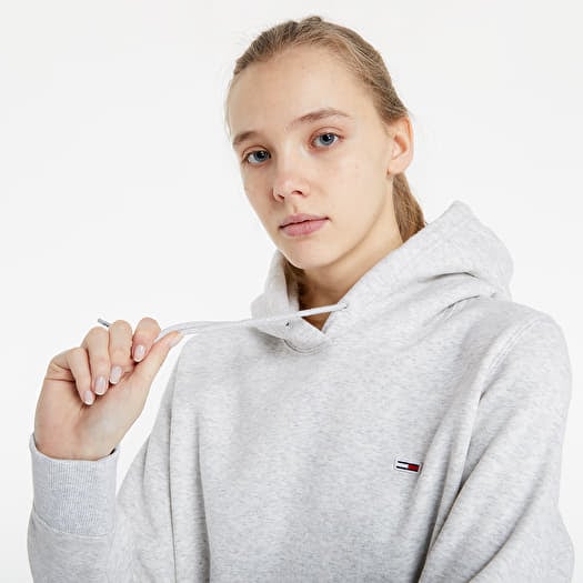 Grey tommy hoodie hotsell